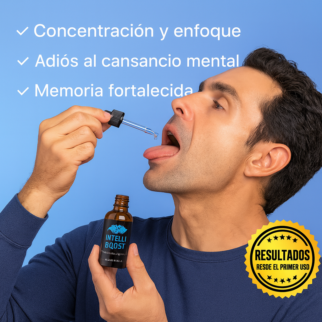 IntelliBoost – Activa tu cerebro. Transforma tu rendimiento.