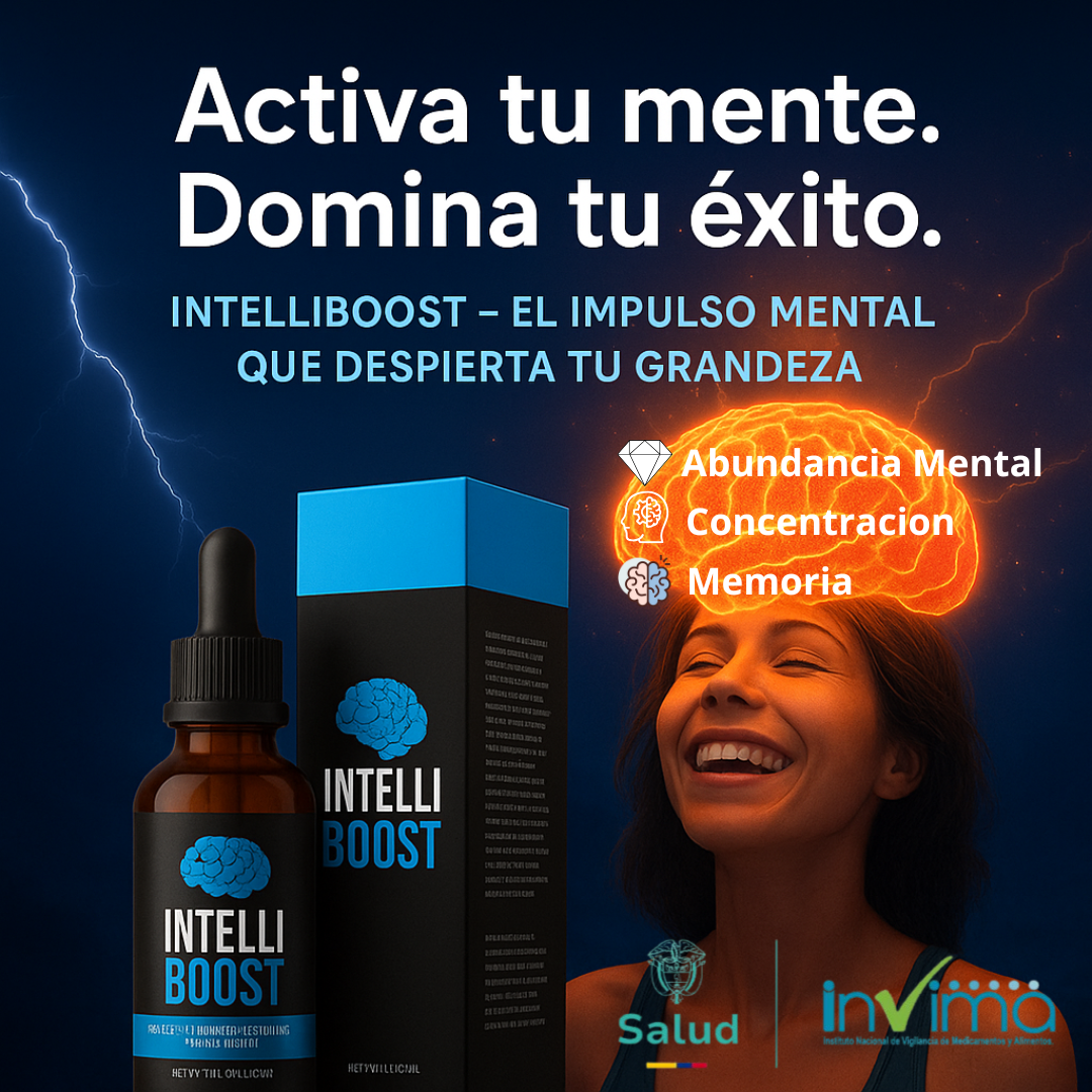 IntelliBoost – Activa tu cerebro. Transforma tu rendimiento.