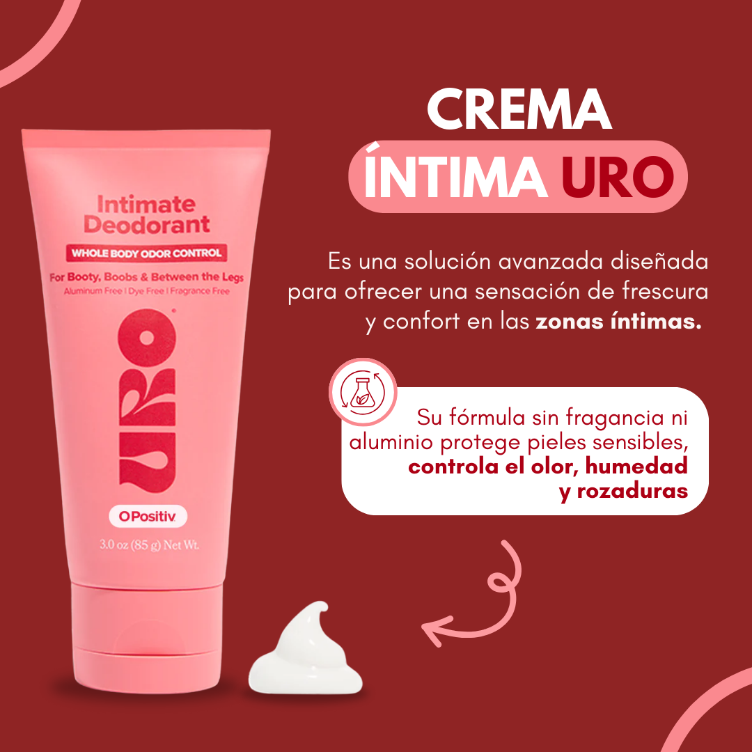 CREMA URO - DESODORANTE INTIMO EN CREMA