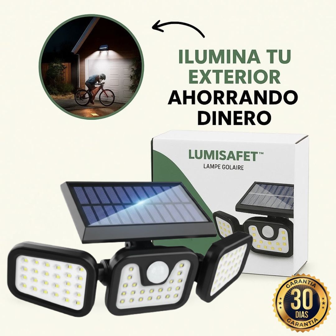LumiSafe™ - Lámpara solar
