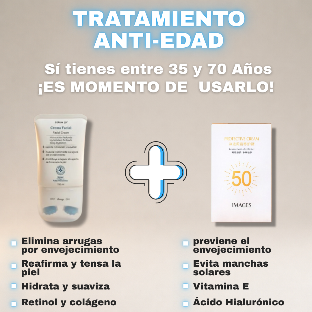 V-FIRM CREAM + PROTECTOR SOLAR (GRATIS)