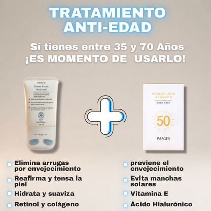 V-FIRM CREAM + PROTECTOR SOLAR (GRATIS)